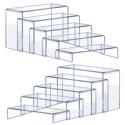 OVNTHYK acrylic risers for crystal-clear large display items