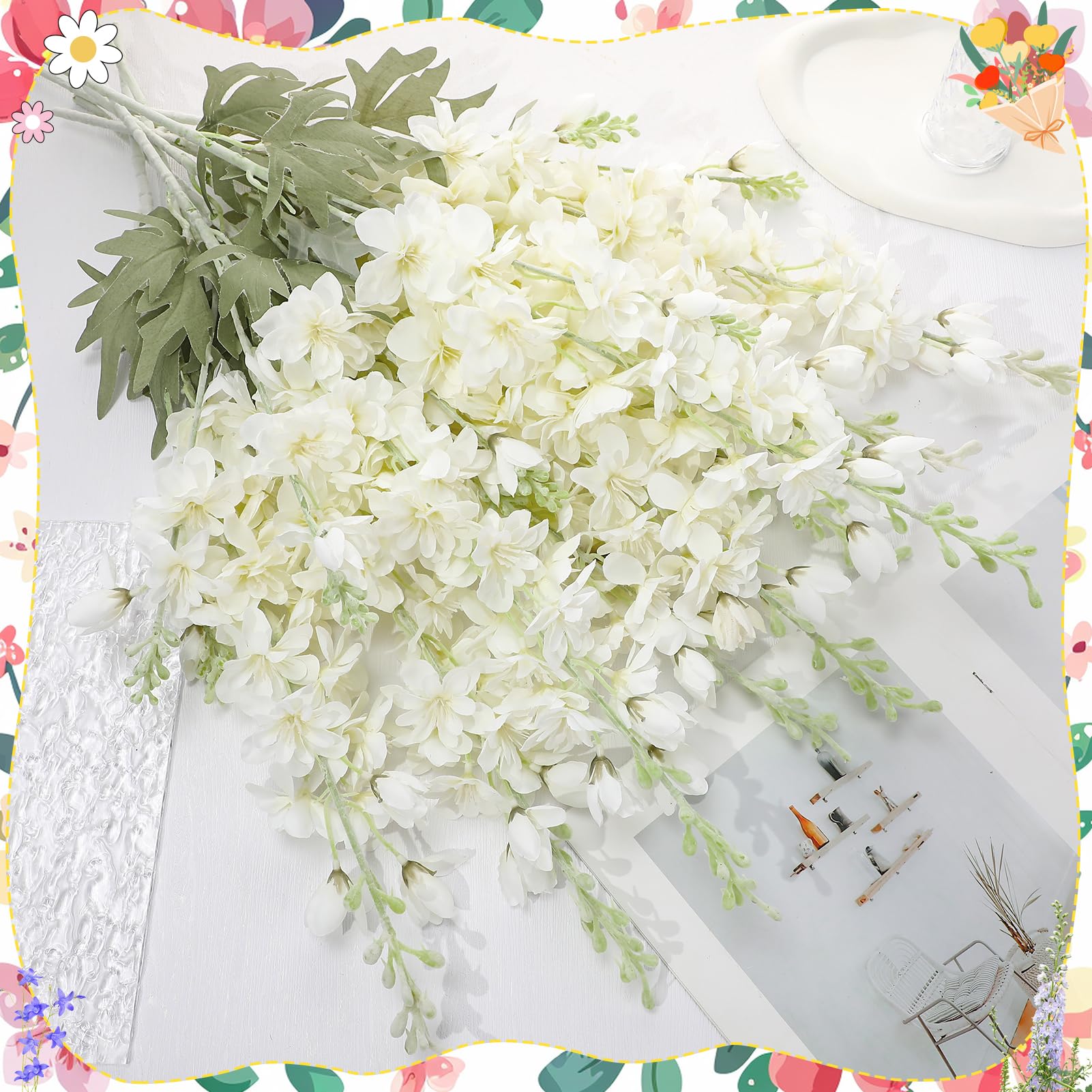Zero maintenance blooms by Ovveroche ideal for busy homes and offices.