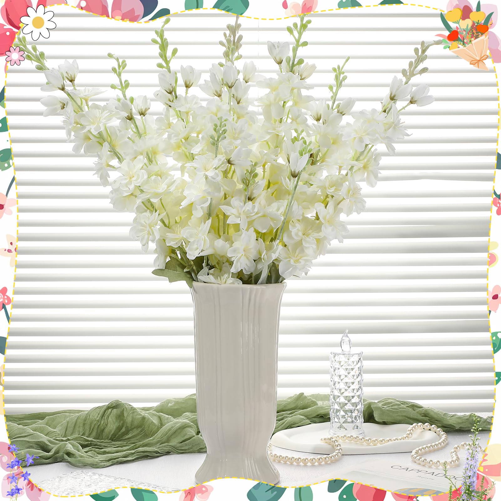 Vivid fade-resistant petals suitable for hotel lobbies and reception areas.
