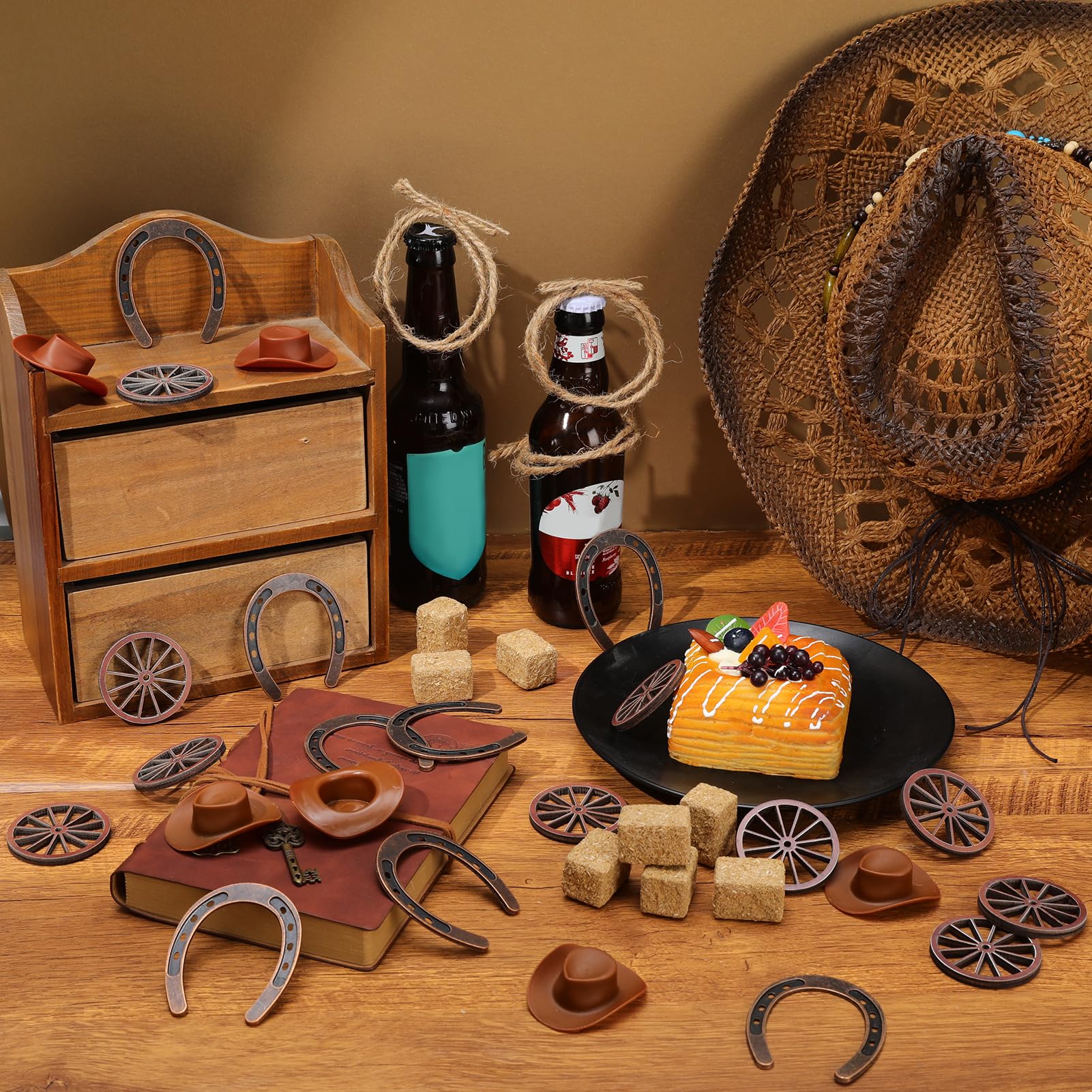 Ovveroche mini horseshoes offer compact, playful tabletop charm