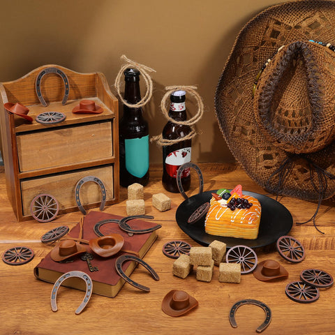 Ovveroche mini horseshoes offer compact, playful tabletop charm