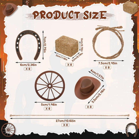 Ovveroche wooden wagon wheels provide authentic western accents for events