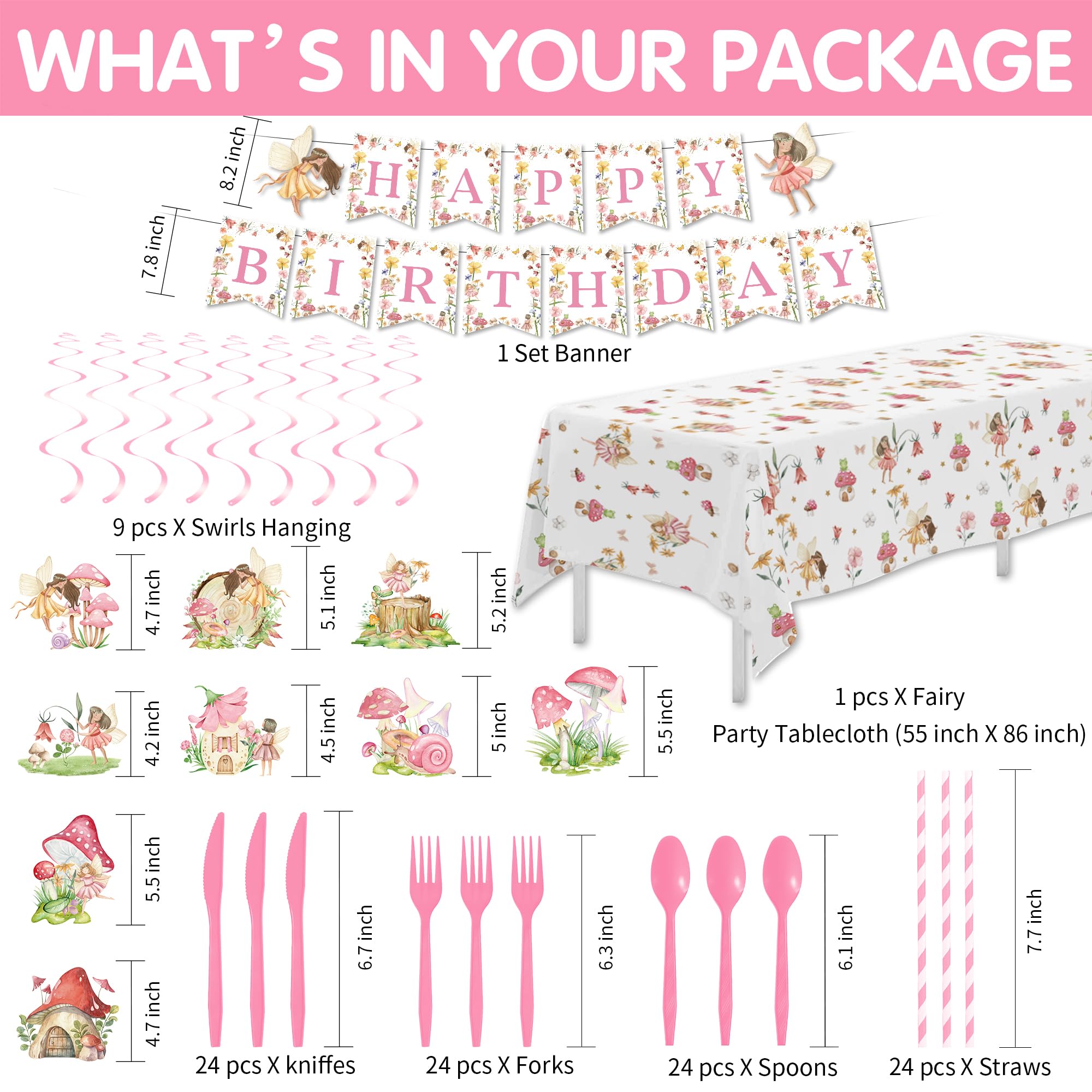 Owelleny 9in fairy dinner plates provide sturdy, cheerful tableware.
