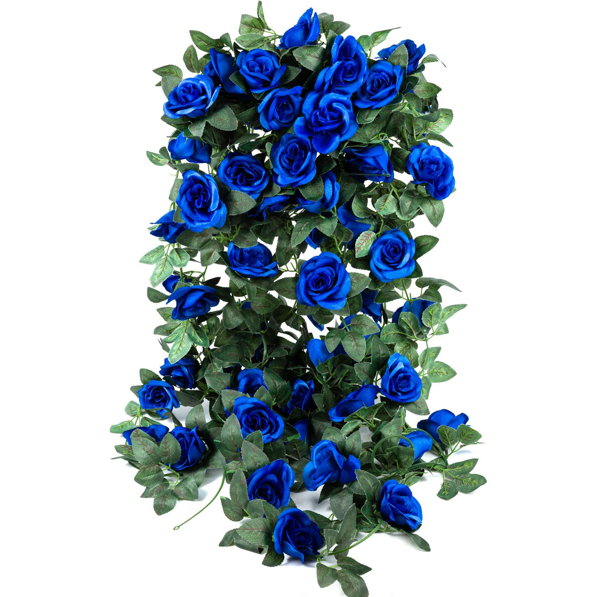 OWPFJG rose vine wall backdrop adds romantic color to wedding decor