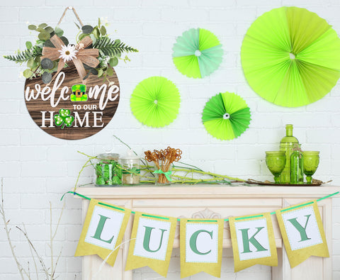 OWUH pumpkin pendant adds a playful fall touch to the sign.