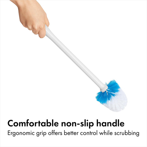OXO durable construction ensures reliable bathroom cleaning performance