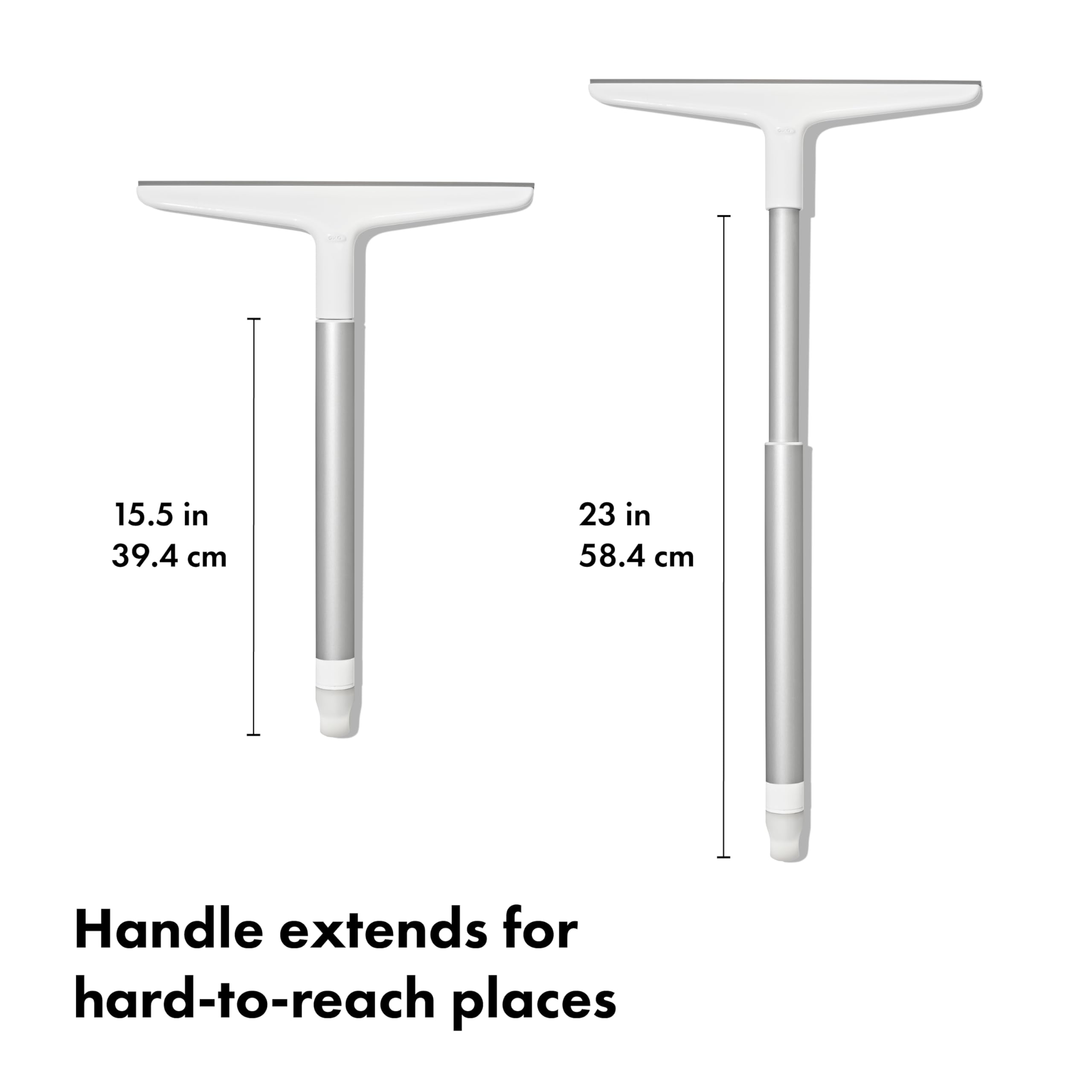 OXO Good Grips Aluminum Extendable Squeegee with windshield inspired design