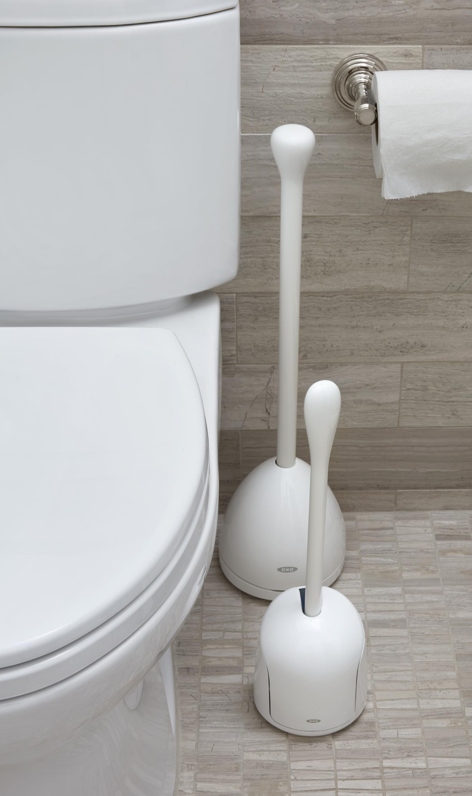 OXO Good Grips bathroom accessory keeps surfaces neat and fresh