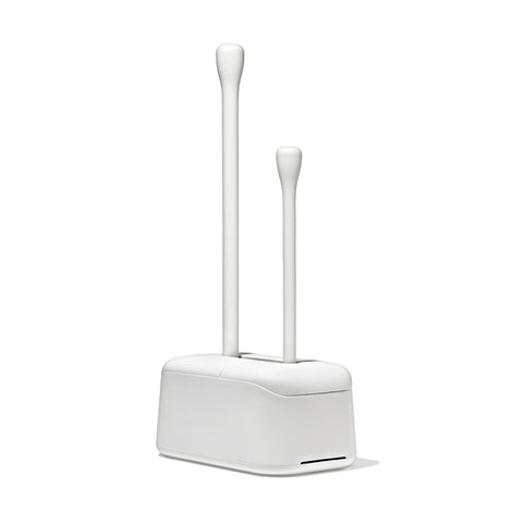OXO Good Grips compact design fits small bathrooms.