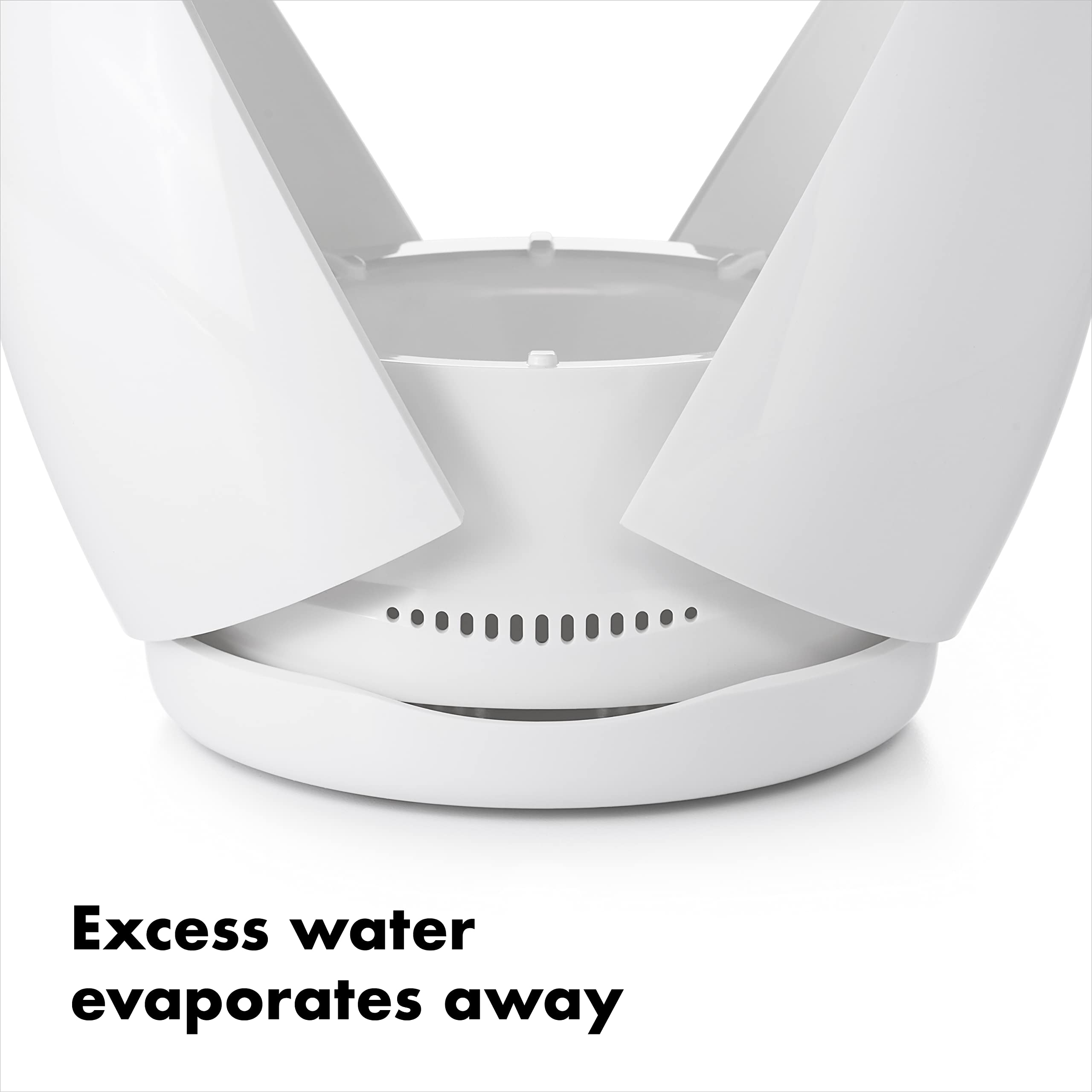 OXO Good Grips ventilated drip tray helps water evaporate and reduce splashes.