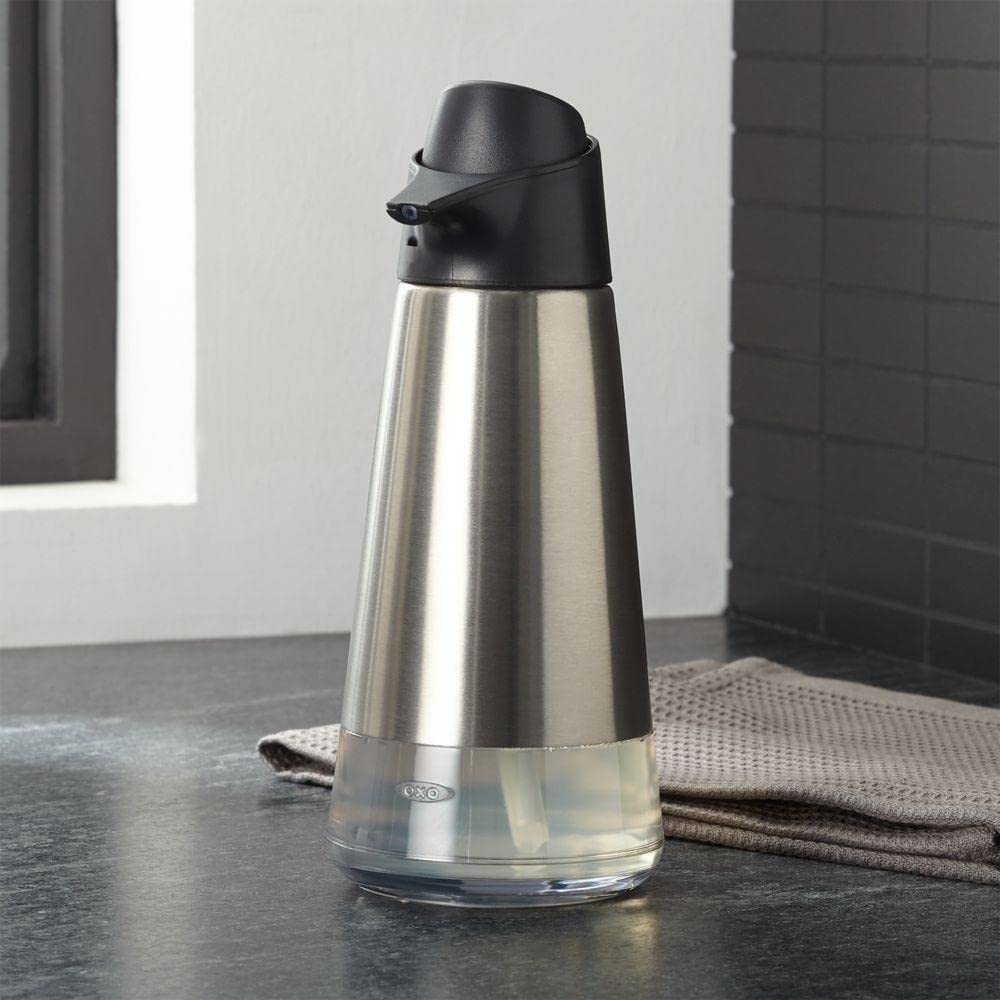 Wide opening simplifies refilling with reduced mess.