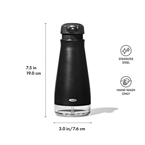OXO Good Grips 12 oz capacity suitable for liquid soap or lotion