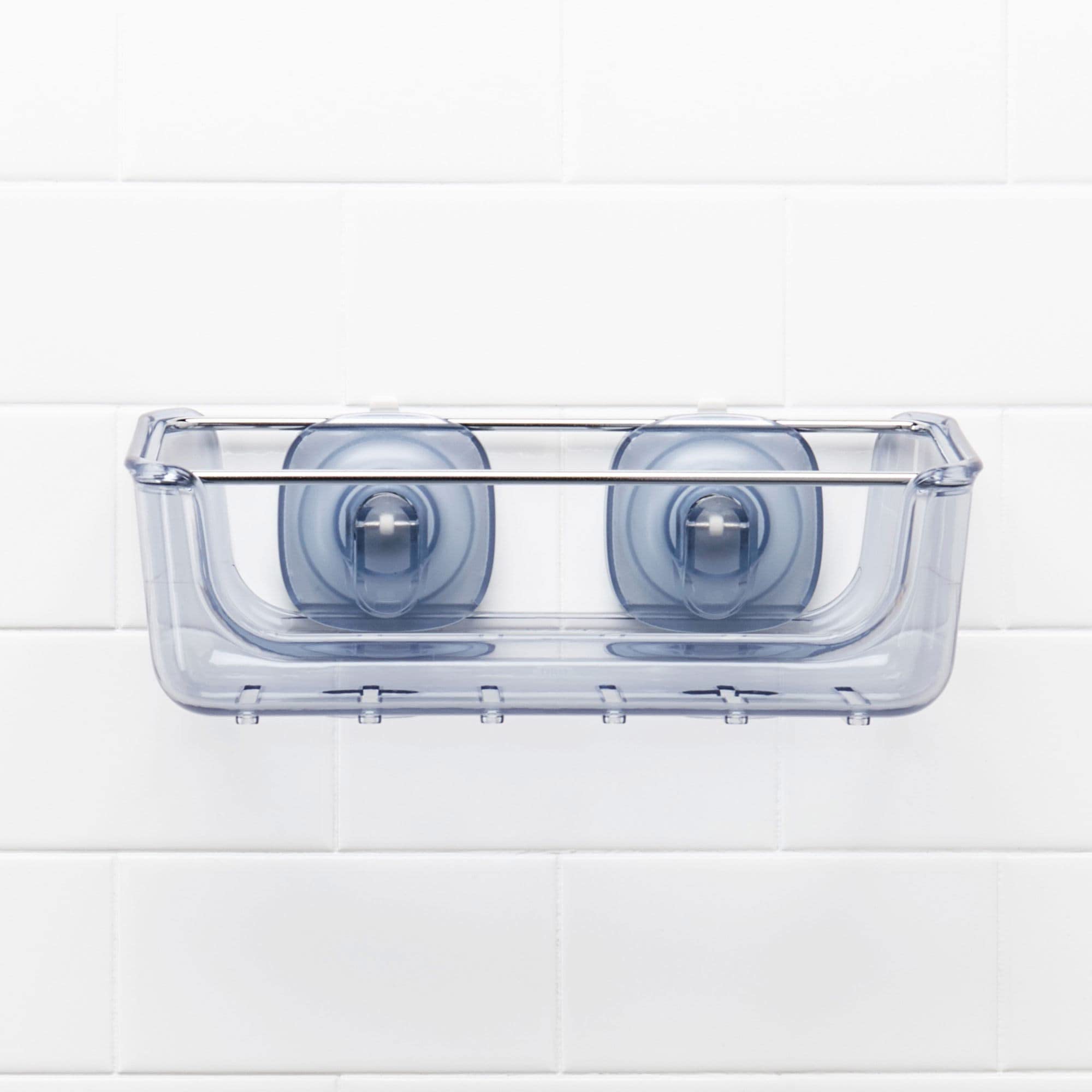 Lever-activated StrongHold suction cups provide tool-free, secure installation.