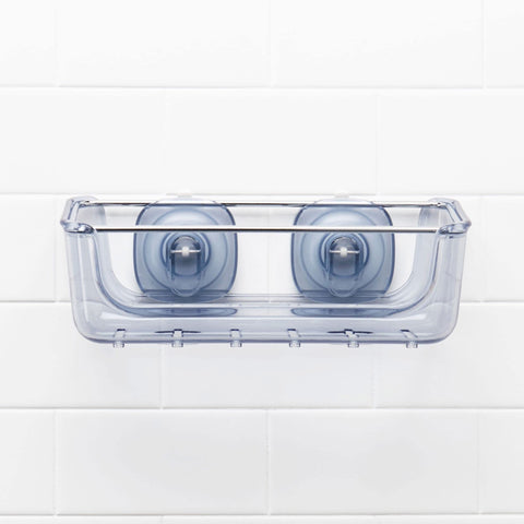 Lever-activated StrongHold suction cups provide tool-free, secure installation.