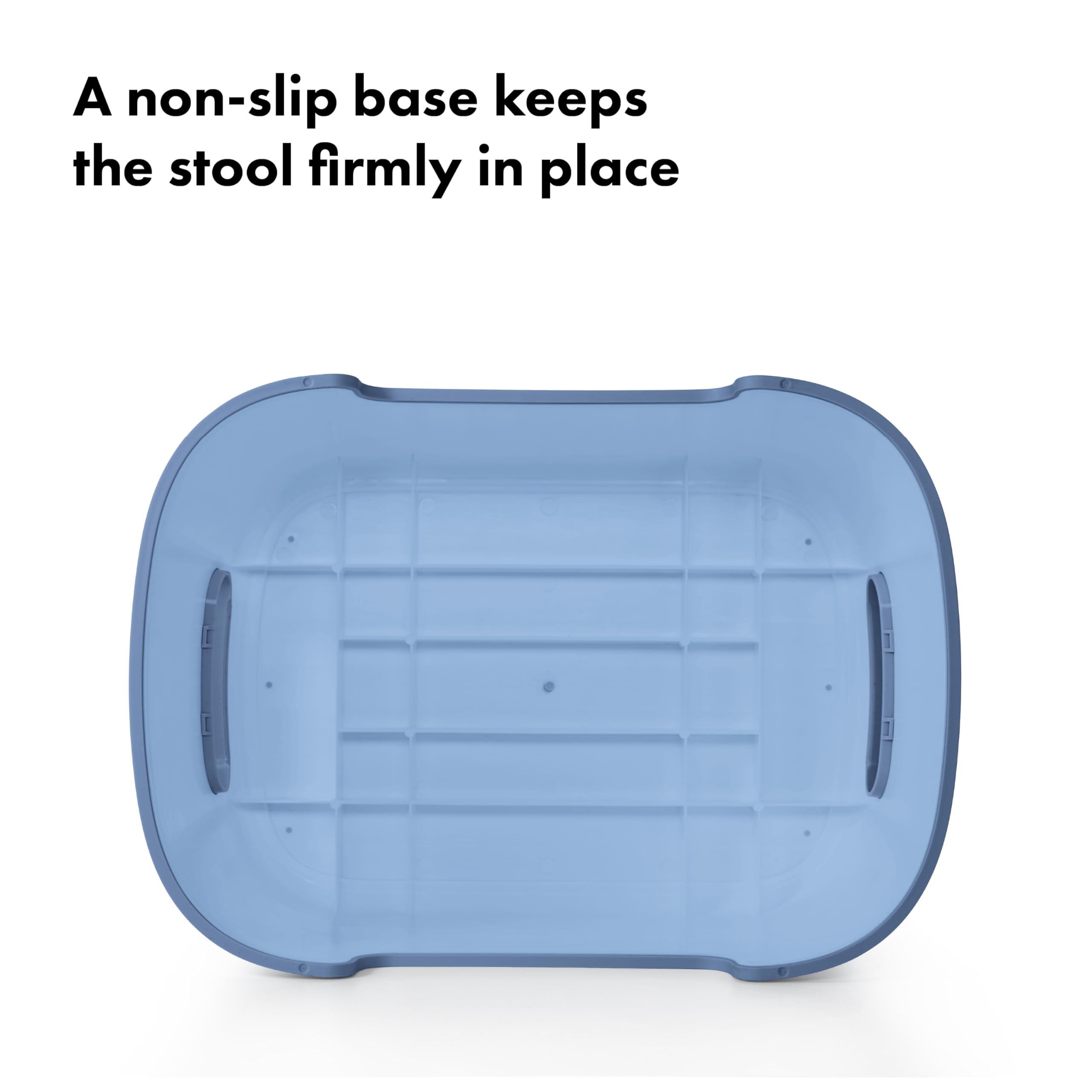 OXO Tot Step Stool Dusk non-slip surface keeps tiny feet in place