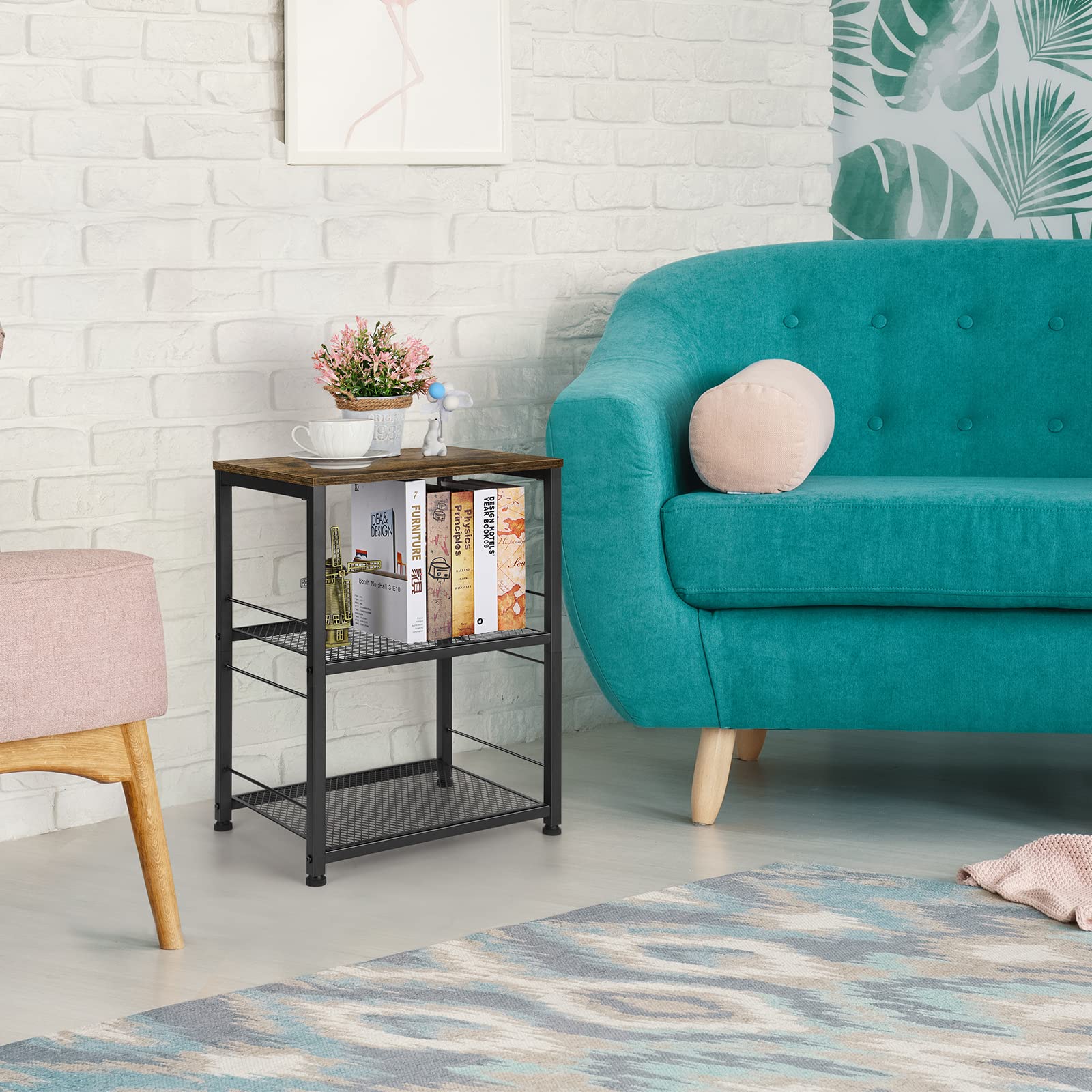 OYEAL multipurpose sofa side table ideal for living room or office.