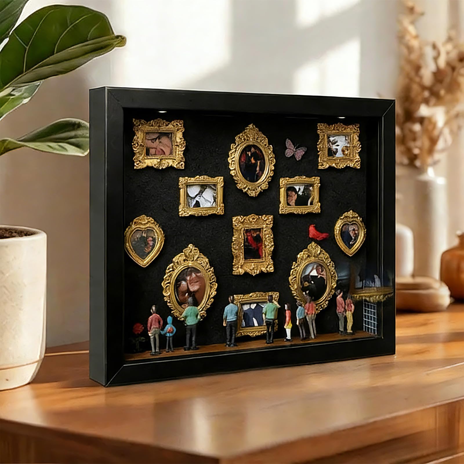 oyeftp mini museum figurines set helps storytelling in keepsake projects.