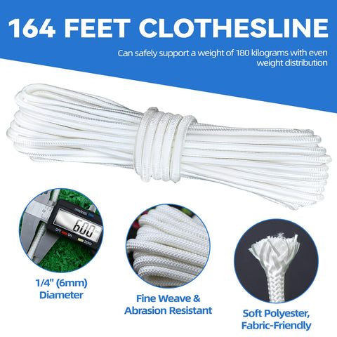 oyhqes clothesline tensioner helps adjust elasticity and keep lines taut