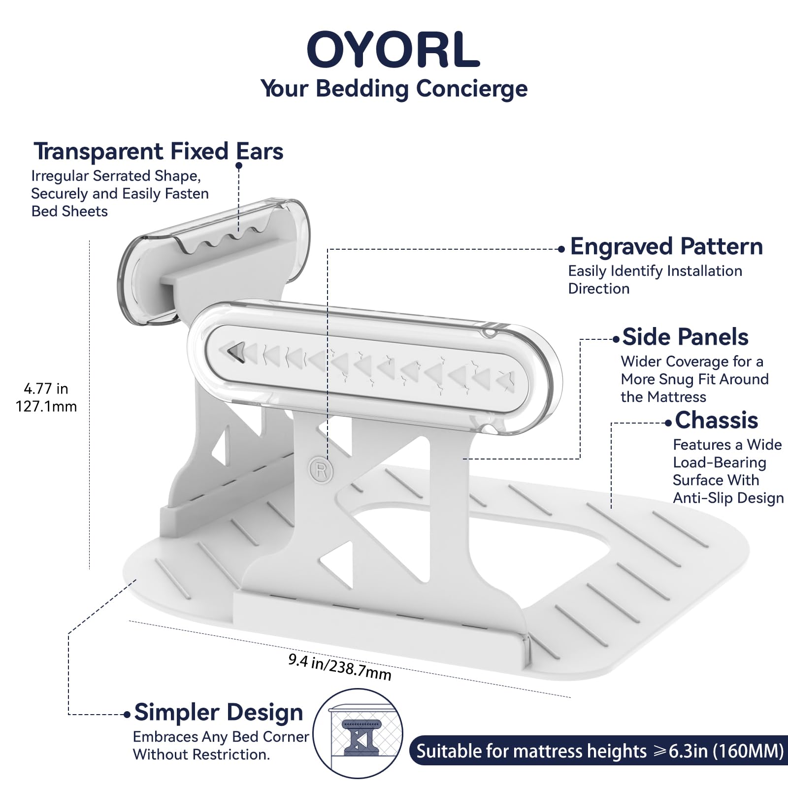 OYORL no-lift installation demonstration on thick mattress
