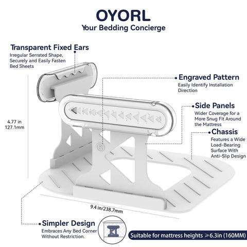 OYORL no-lift installation demonstration on thick mattress