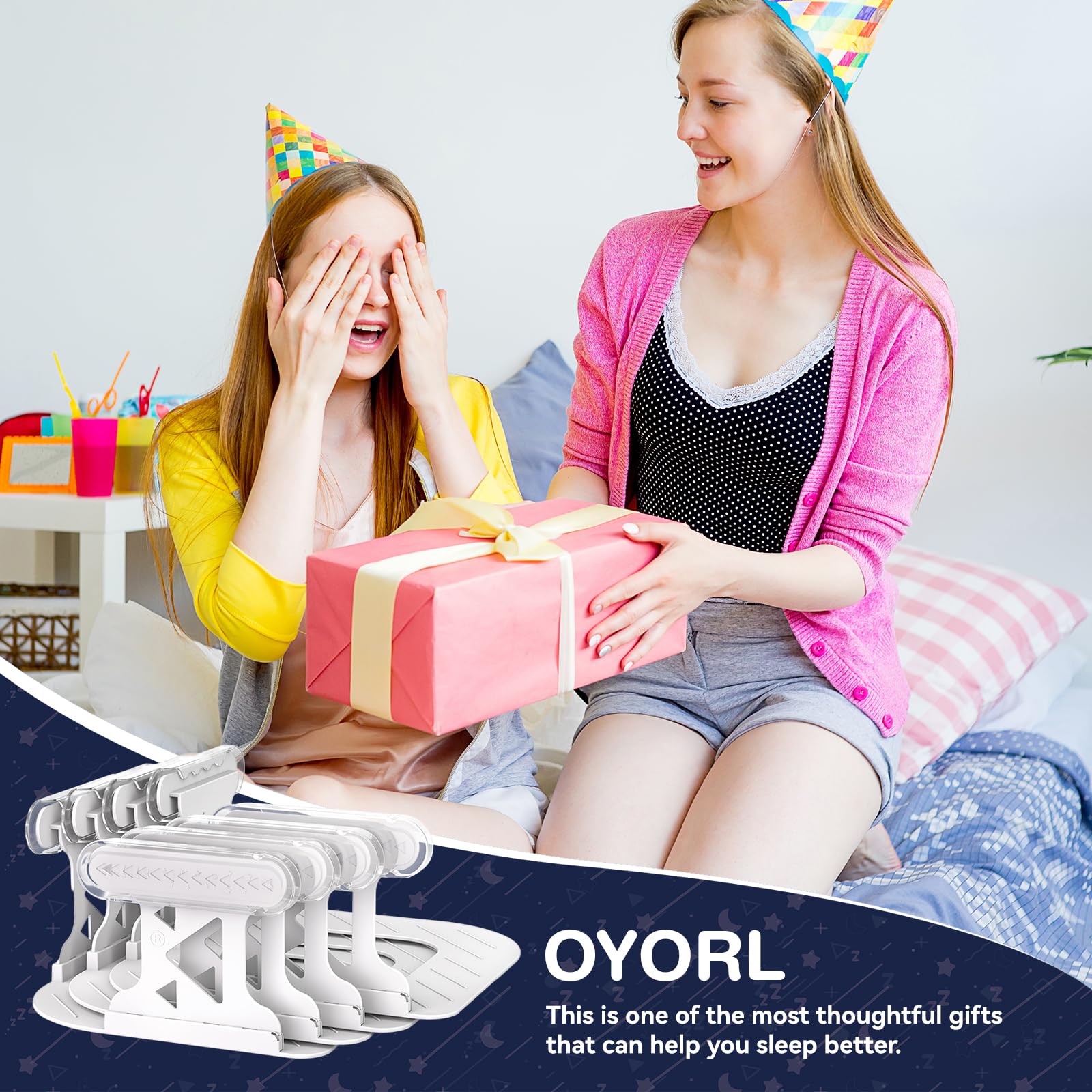 OYORL packaging showing 4-pack ready for use