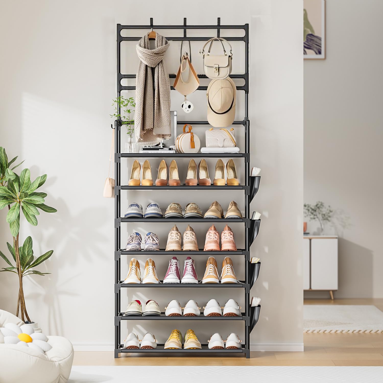 OYREL compact footprint fits small spaces while maximizing vertical storage.