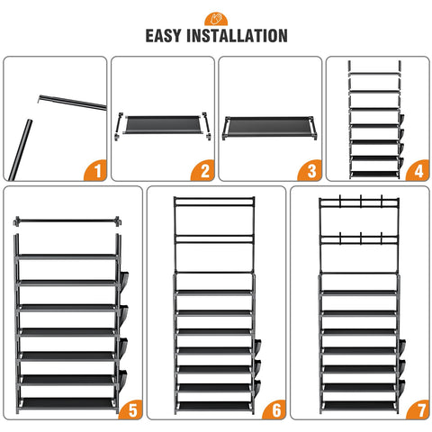 OYREL easy-assembly frame with included tool in use.