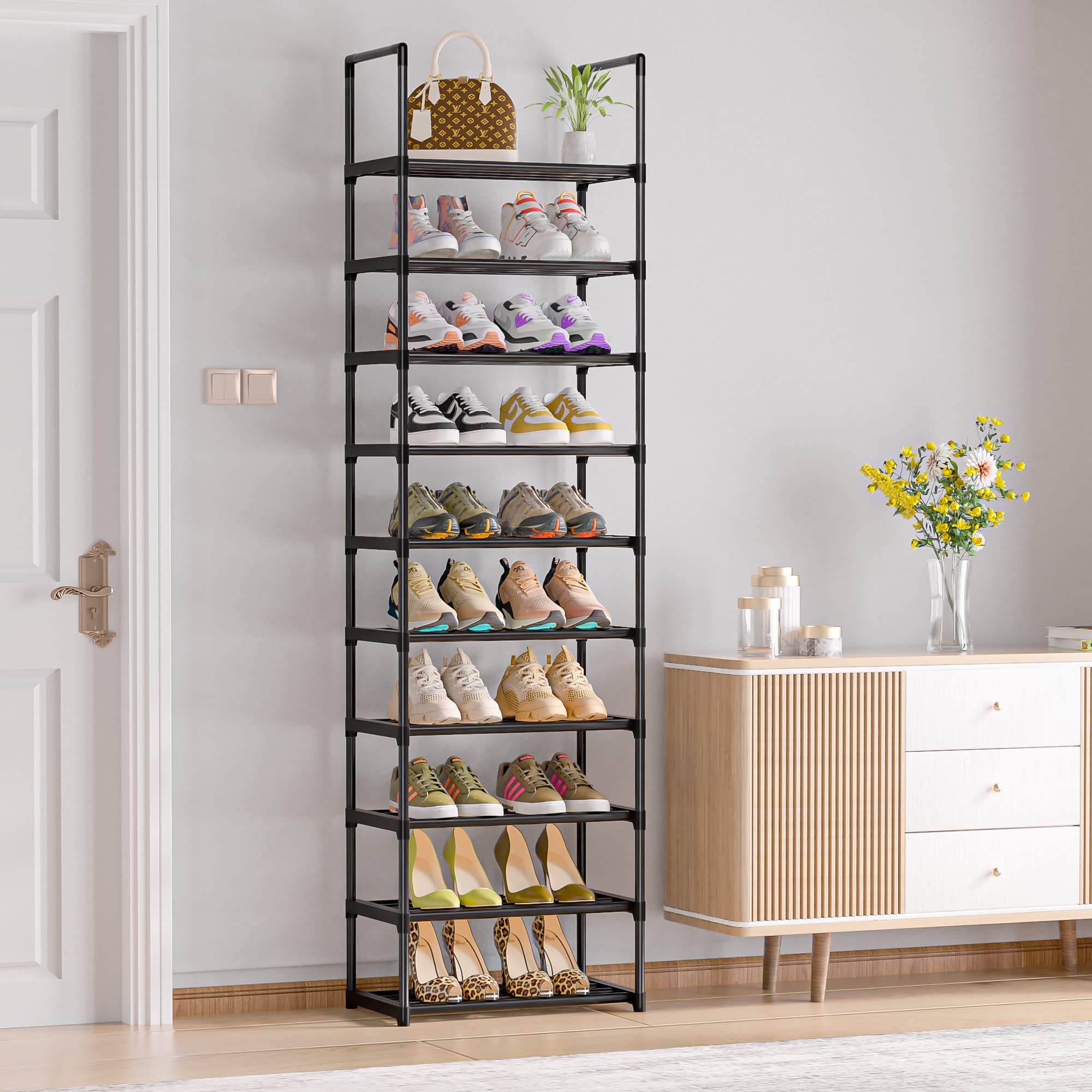 OYREL compact tall design fits entryway without crowding