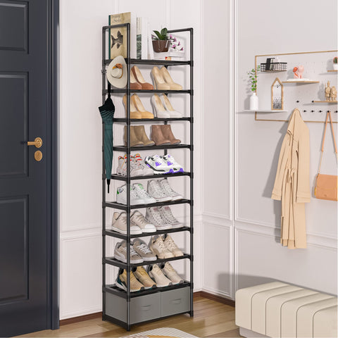 OYREL shoe storage closet 2 boxes to organize socks and accessories neatly.