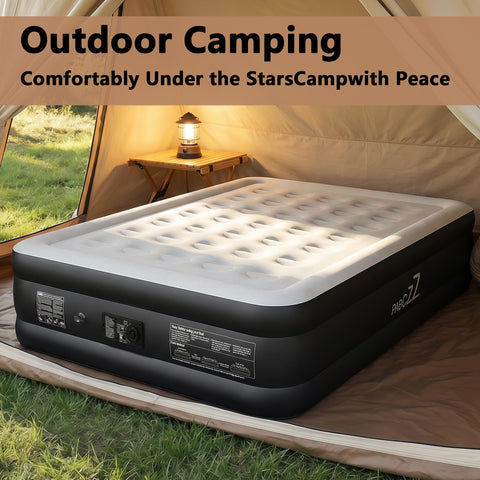 PABCZZ queen air mattress compact when deflated for portable storage