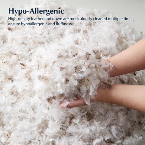 Pacific Coast bed pillow hypoallergenic cleaning certifications reassure material safety