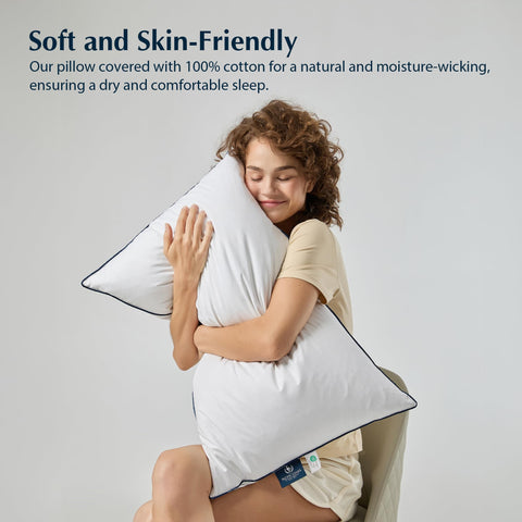 Pacific Coast bed pillow supportive-loft for back and side sleepers
