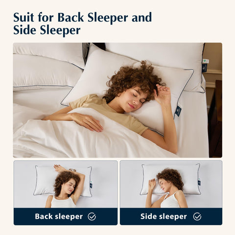 Pacific Coast pillow machine-washable closeup for easy care.