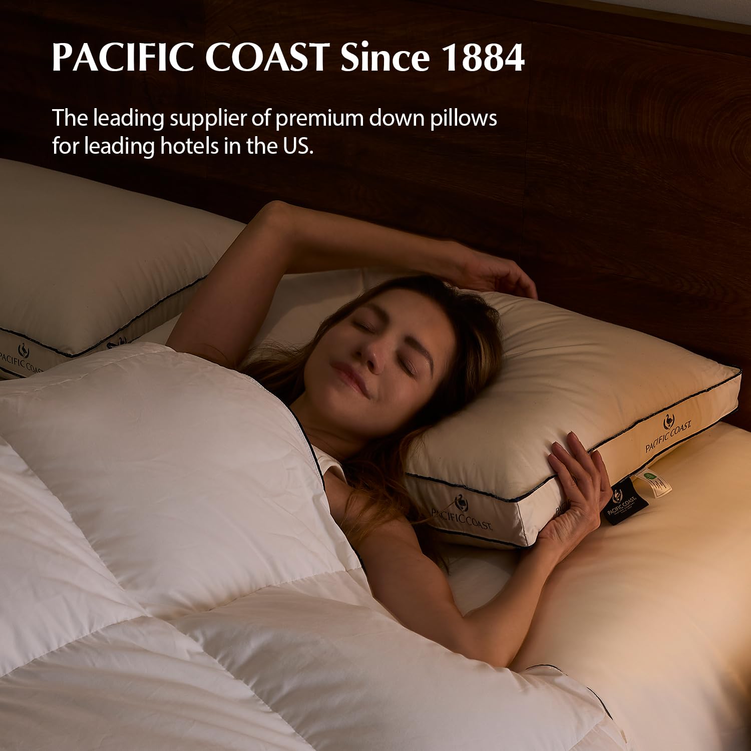 Pacific Coast side-sleeper comfort showing suitable support.