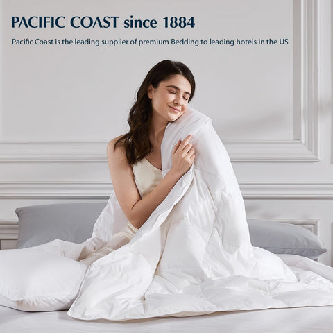 Pacific Coast summer-ready insert helps you stay cool on warm nights.