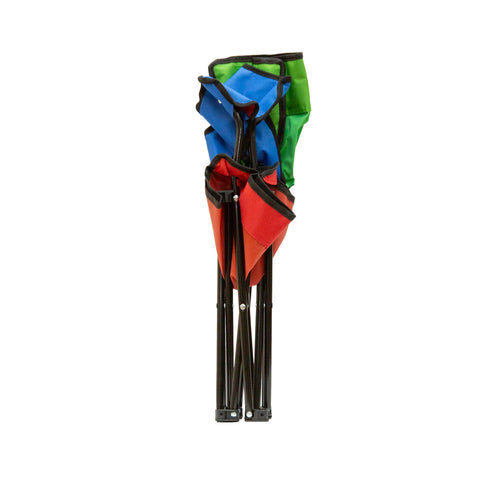 Vibrant primary color Pacific Play Tents chair in use.