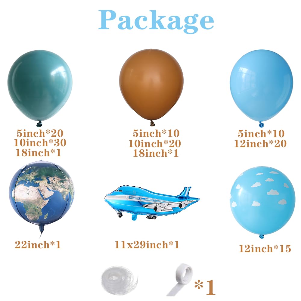 Pageebo dusty blue balloons close-up highlighting vibrant latex quality.