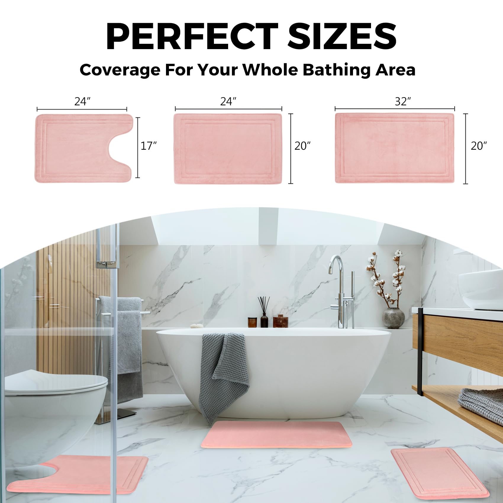 PAGGED plush microfiber fabric absorbs moisture with a luxurious feel