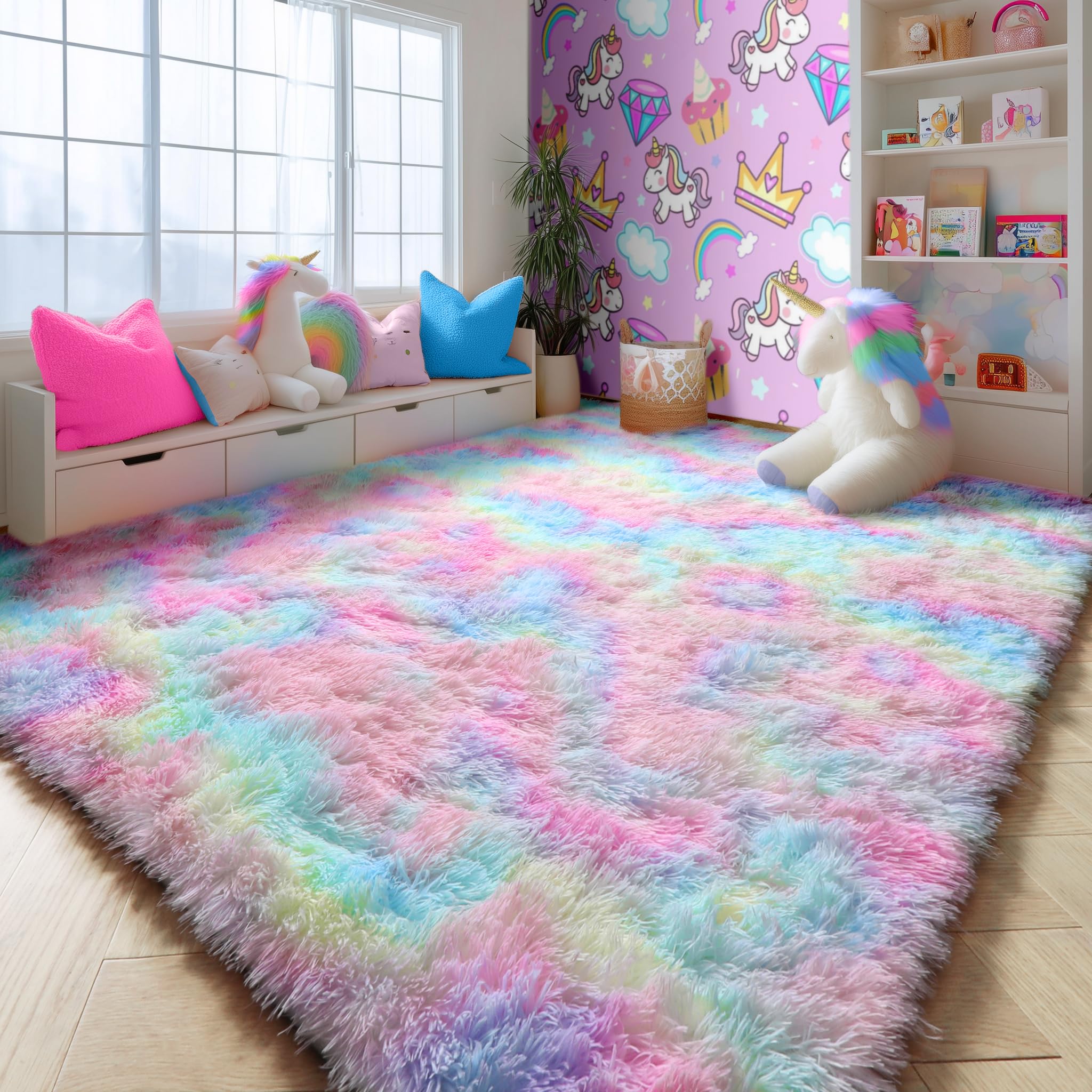 PAGISOFE non-slip rug bottom keeps surfaces safer and steadier.