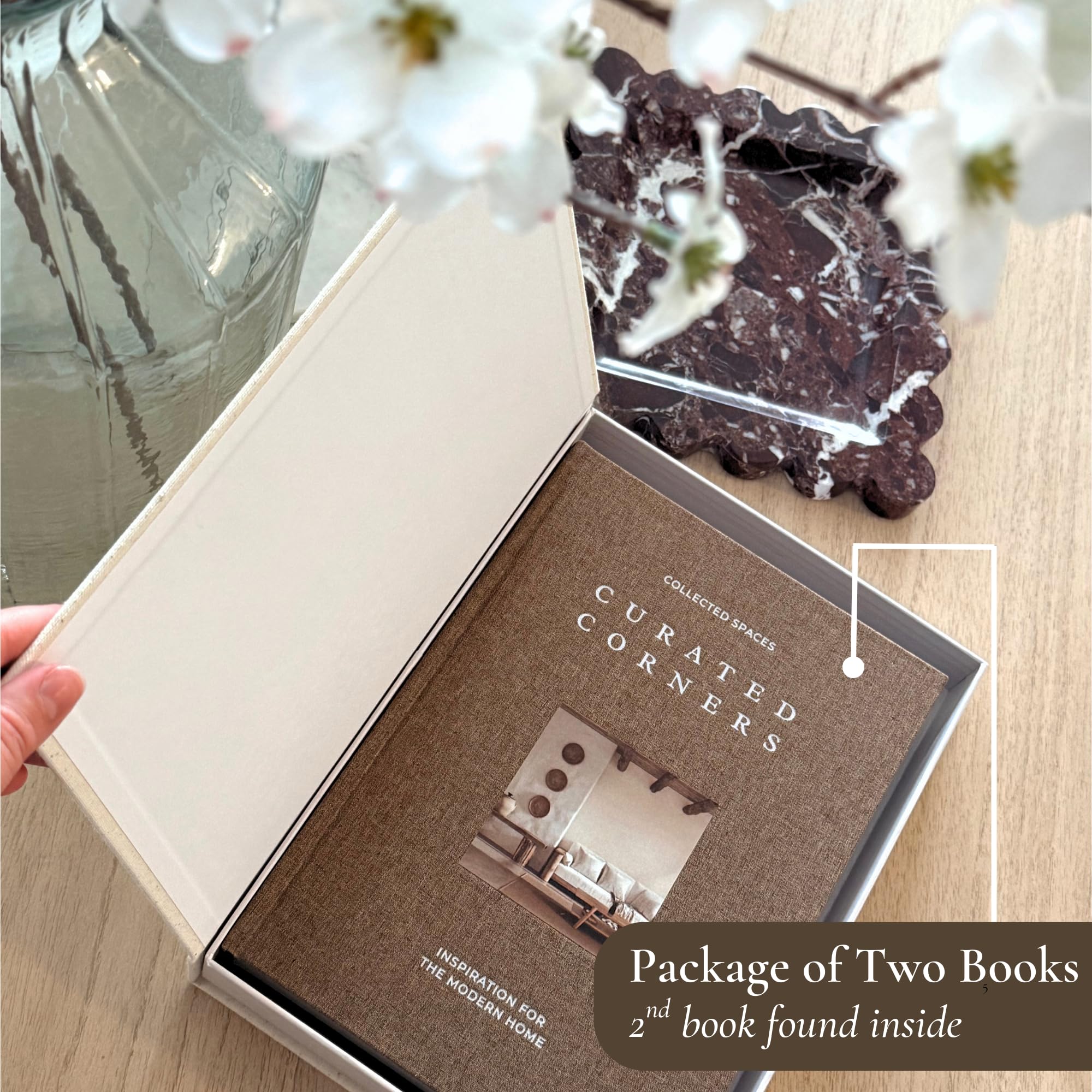 Paige McRae Decorative Books magnetic closure for secure concealment.