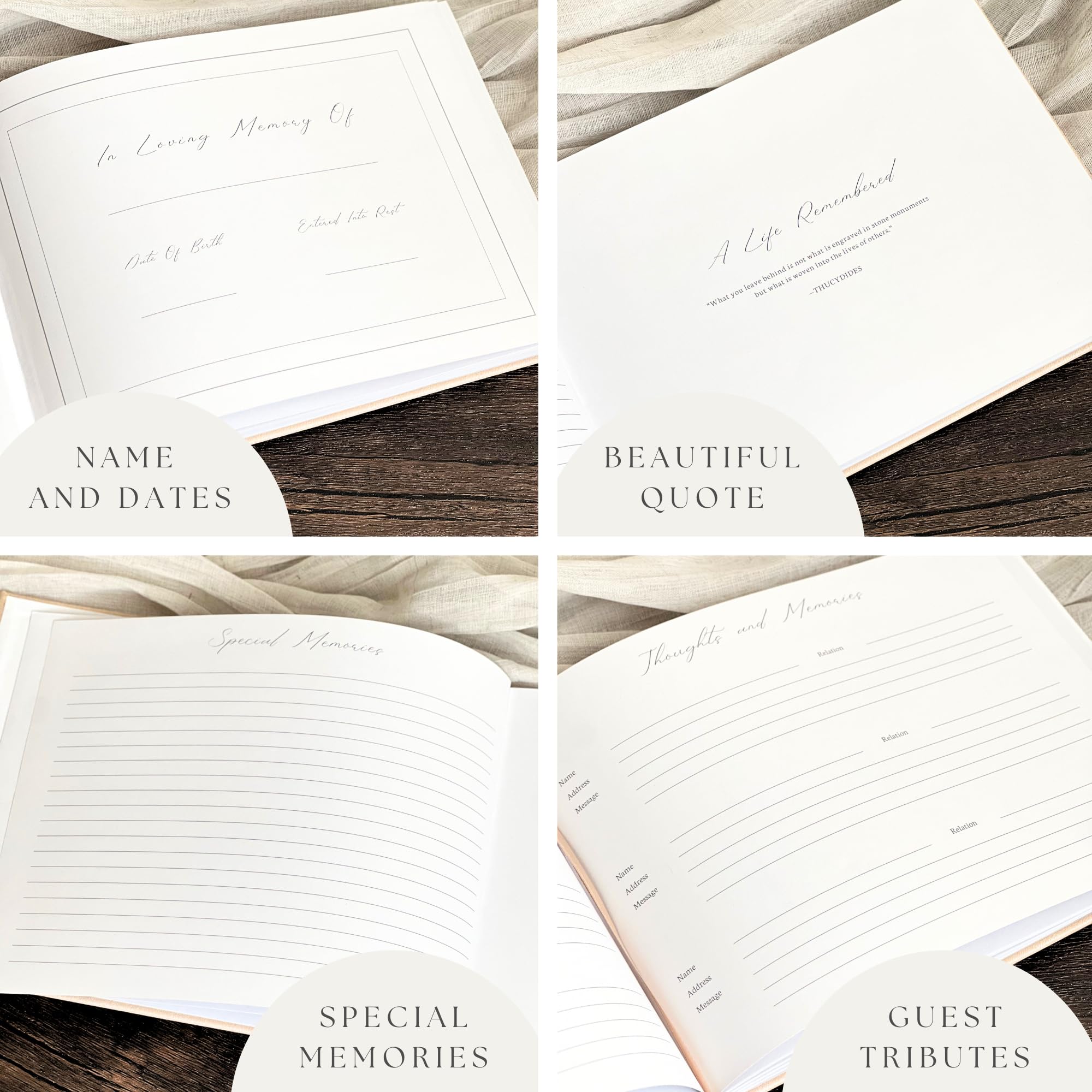 Paige McRae envelope for cards keeps condolences organized