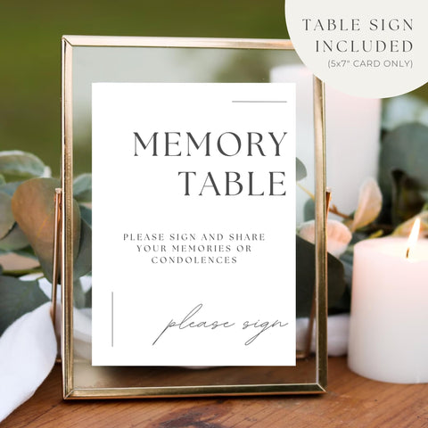 Paige McRae Funeral Guest Book sand beige option adds timeless warmth.