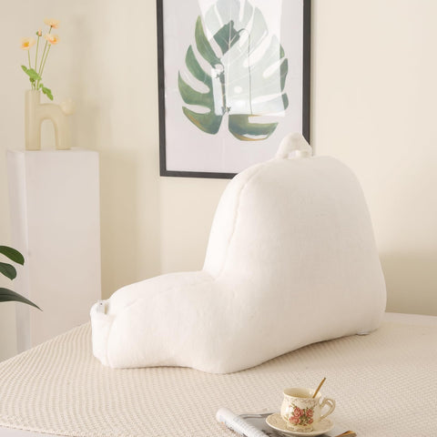 PAJEO dorm study setup with compact supportive back pillow