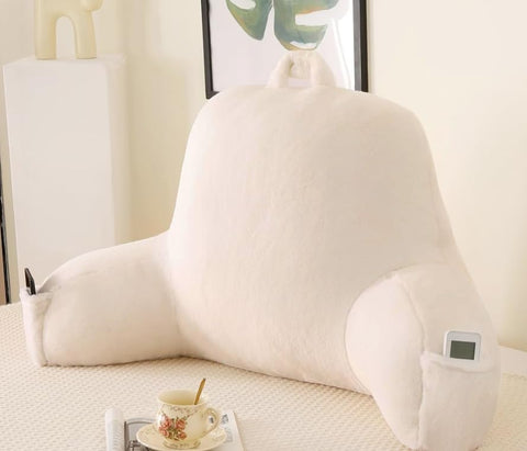 PAJEO back pillow with full 17-inch backrest for upright support