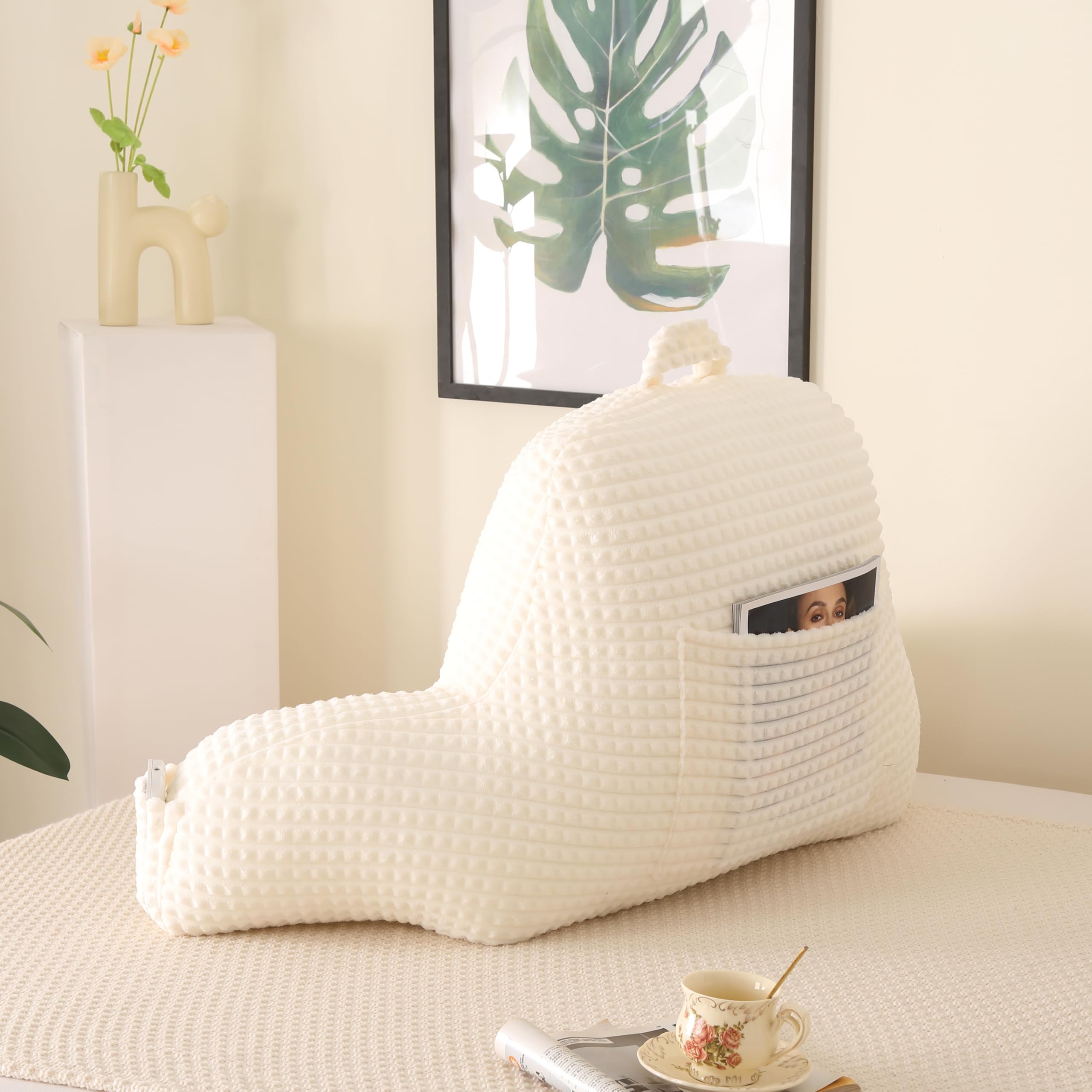 PAJEO removable cover is machine washable for quick refresh
