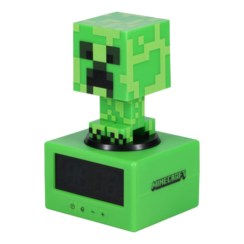 Paladone Minecraft Creeper icon design, iconic Creeper shape blends with room decor.