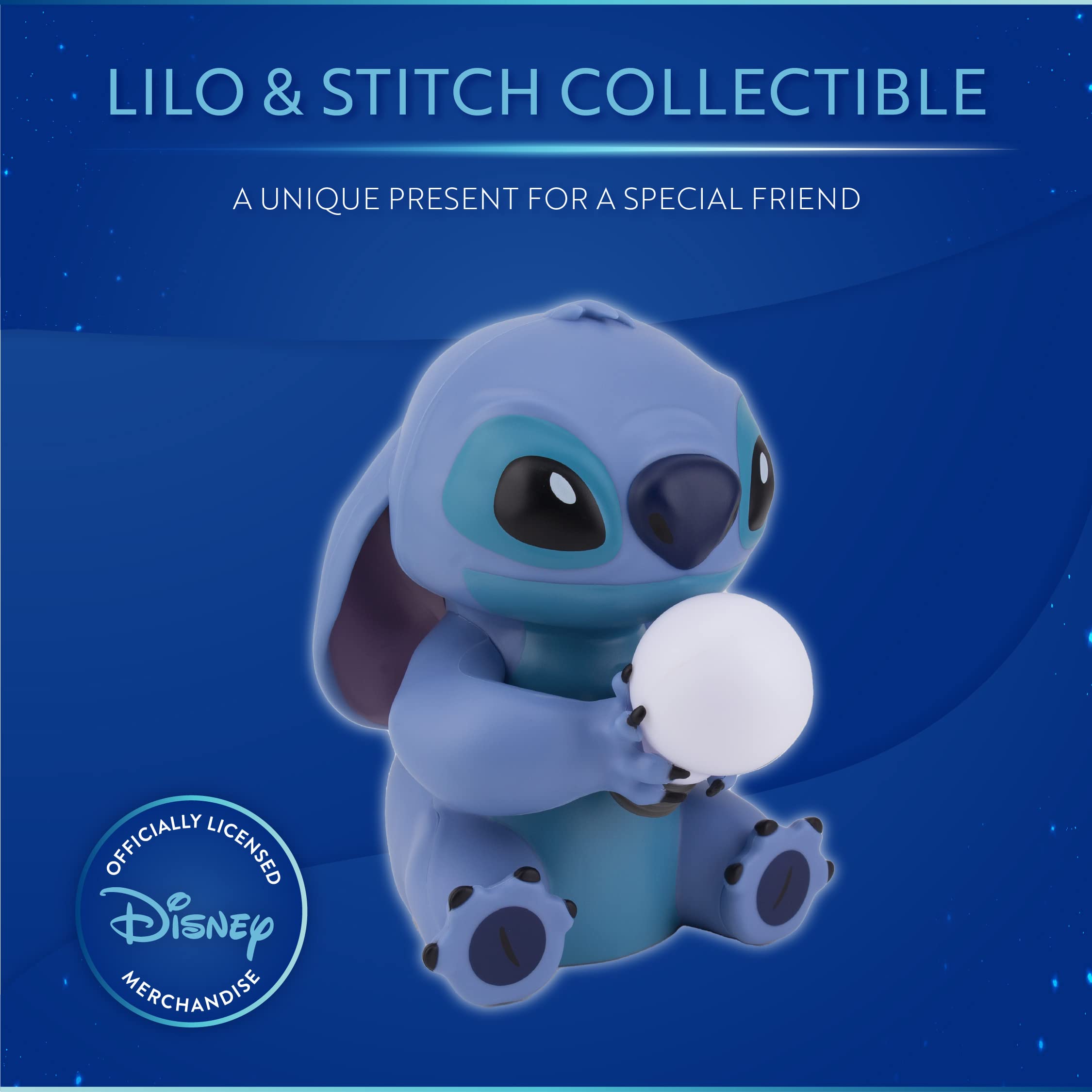 Officially licensed packaging confirms Disney collaboration for Paladone lamp.