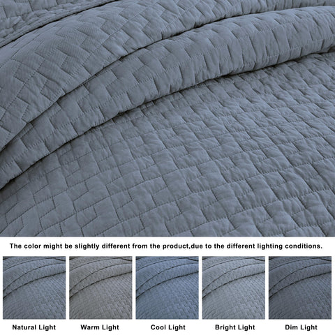 Detailed stitching on Palassio quilt reinforces durability while maintaining a smooth surface.