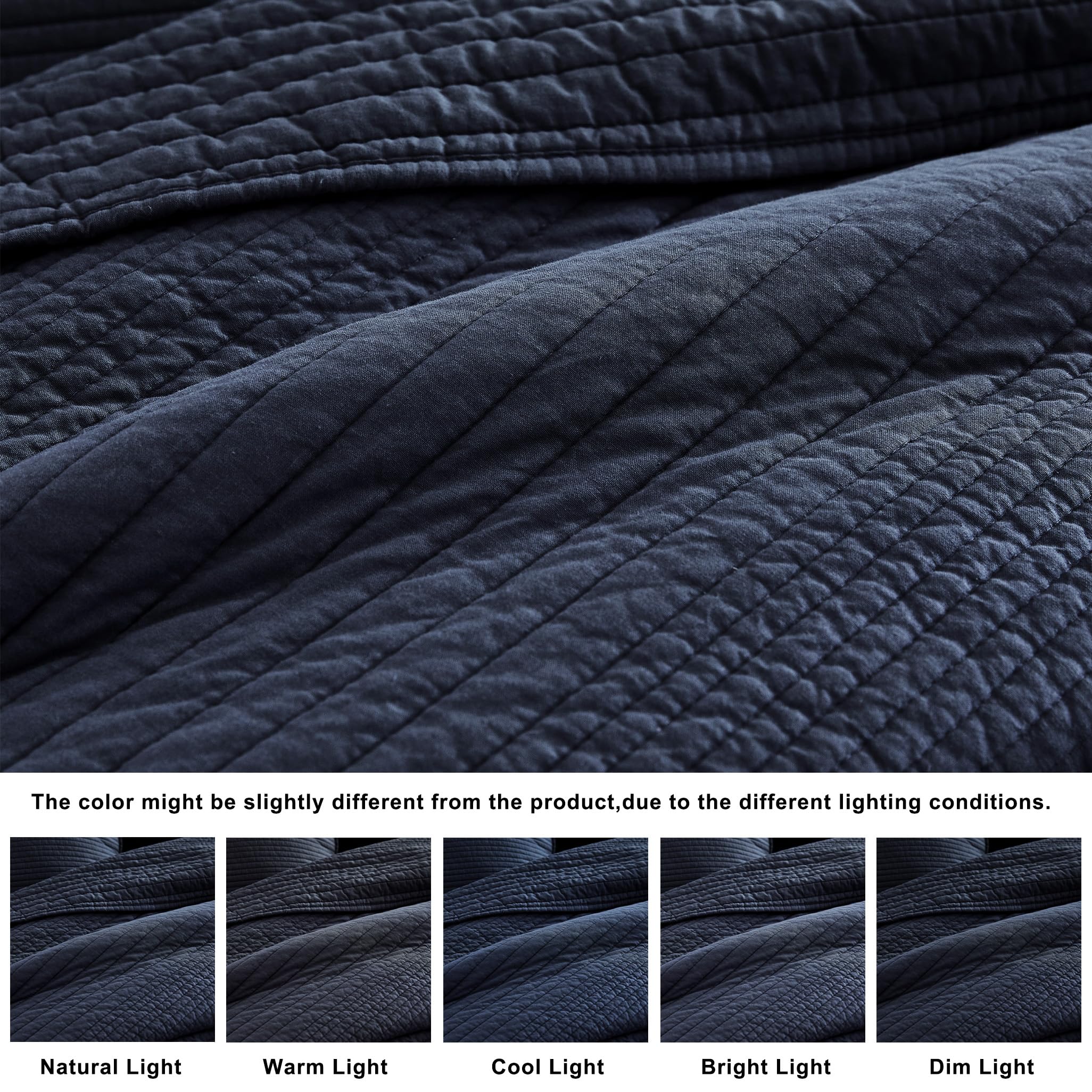 Machine-washable cotton bedding for easy care and quick-drying