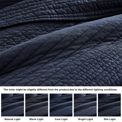 Machine-washable cotton bedding for easy care and quick-drying